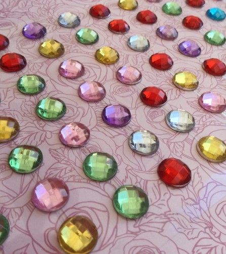 Selbstklebende glitzersteine - selbstklebende,