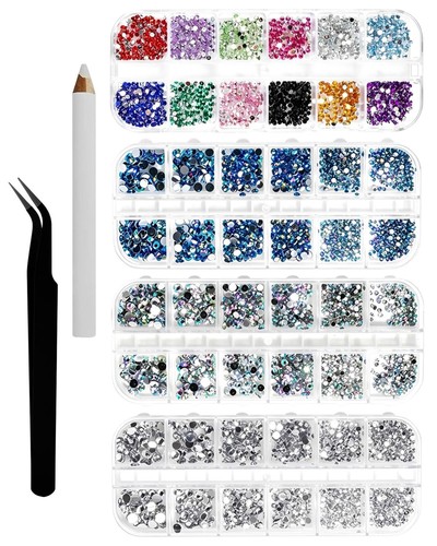 Strasssteine nagel set boxen - nagel,